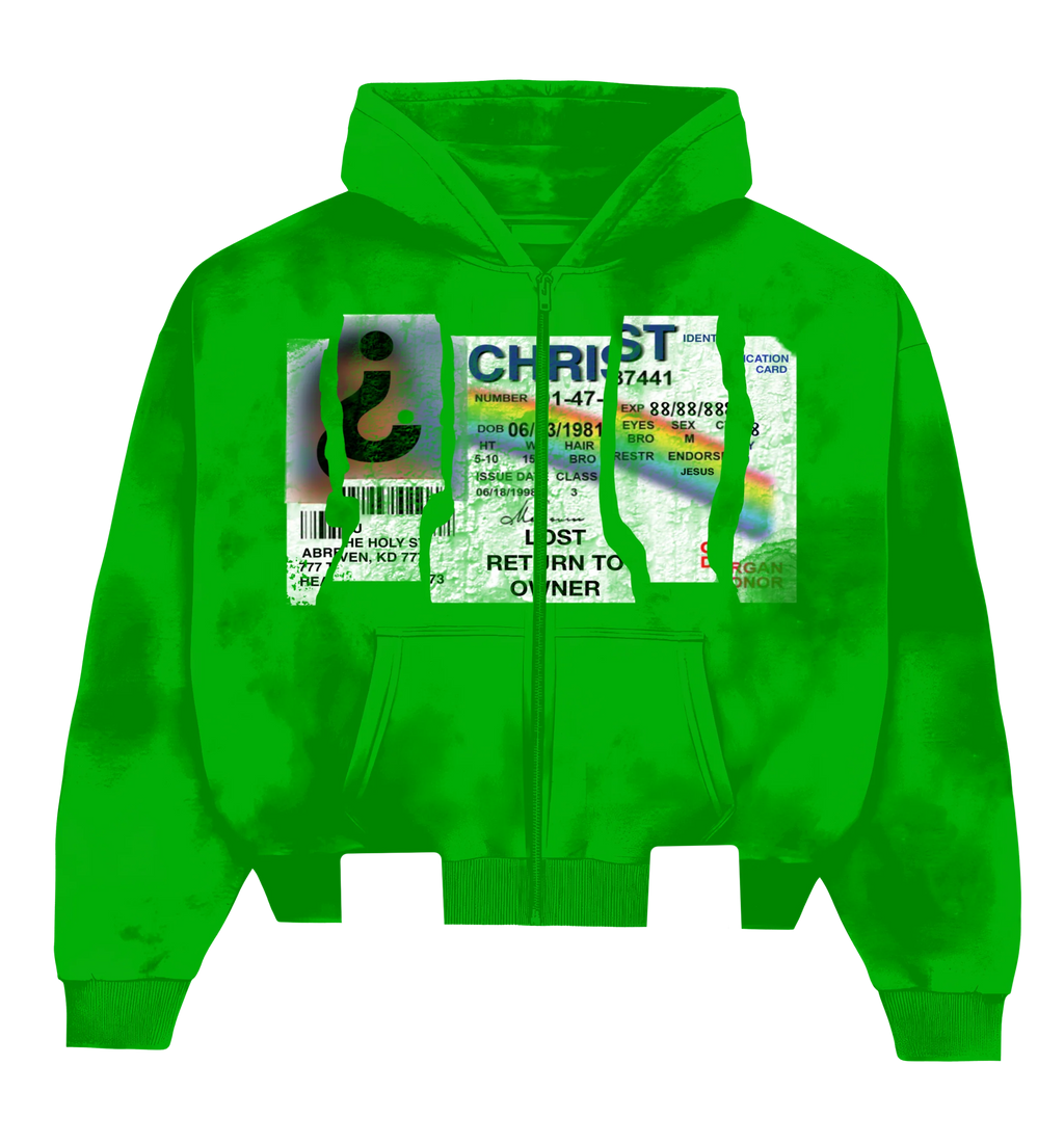DIRTY GREEN “FYID” ZIP UP